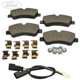 Original Ford Transit Custom Bremsbelagsatz hinten mit Doppelbereifung 2600772