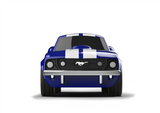 Ford Mustang Racing Car blau