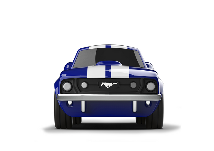 Ford Mustang Racing Car blau