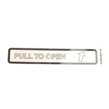 Original Ford Transit Transit Pull To Open Instruction Aufkleber 4447038