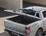 Original Ford Ranger Feste Laderaumabdeckung 3-teiliges System, Moondust Silber