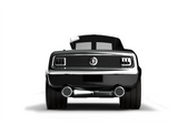 Ford Mustang Racing Car schwarz