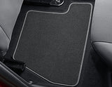Original Ford Focus 2011-2015 Velours-Teppichfußmatten hinten, schwarz