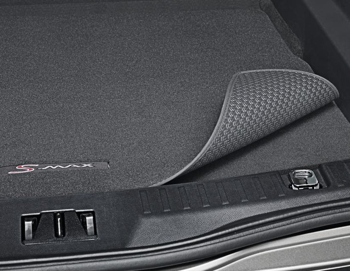 Original Ford S-MAX ab 2015 Gepäckraum-Matte schwarz, mit S-MAX Logo