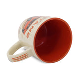 Ford Mustang Retro Tasse Rot Orange Porzellan 330ml
