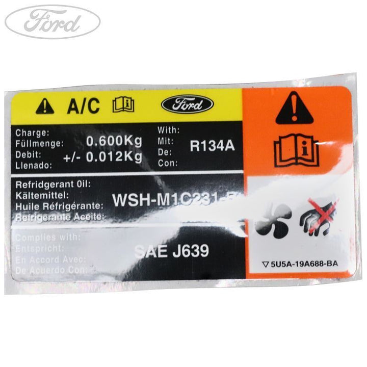 Original Ford Focus /Focus C-MAX Aufkleber 1356027