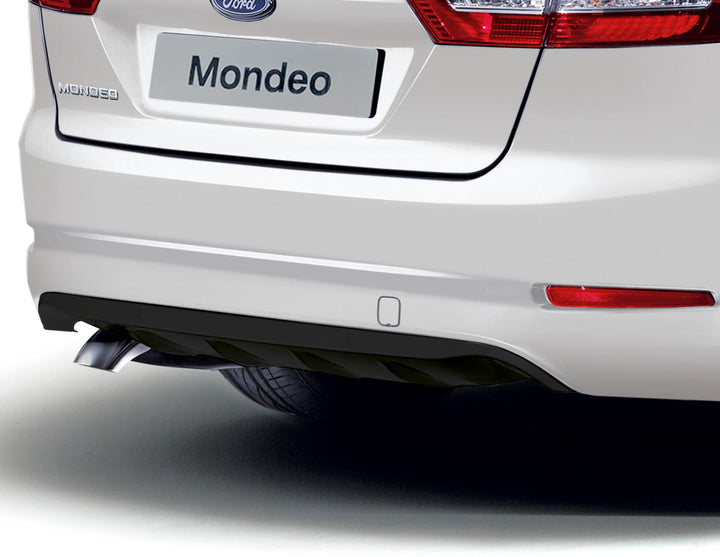 Original Ford Mondeo 2007-2014 Diffusor, unterer Heckstoßfänger schwarz glänzend