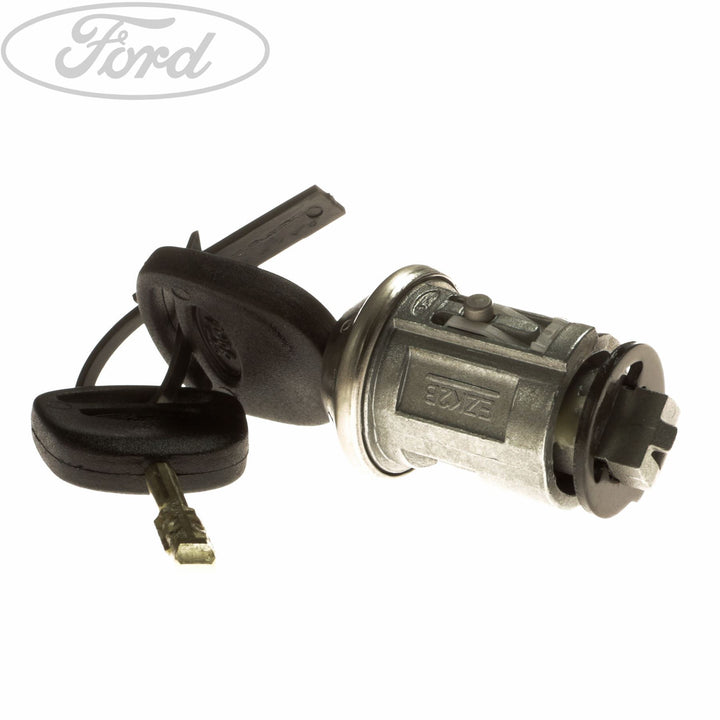 Original Ford Lenksäule Zündschloss Reparatursatz mit Schlüsseln 1022183