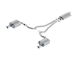 Ford Mustang Sportauspuff Edelstahl, mit zwei verchromten Endrohren 2216655