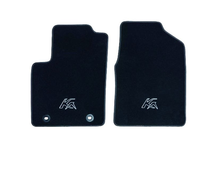 Original Ford Ka 2008-2016 Velours-Teppichfußmatten vorne, schwarz