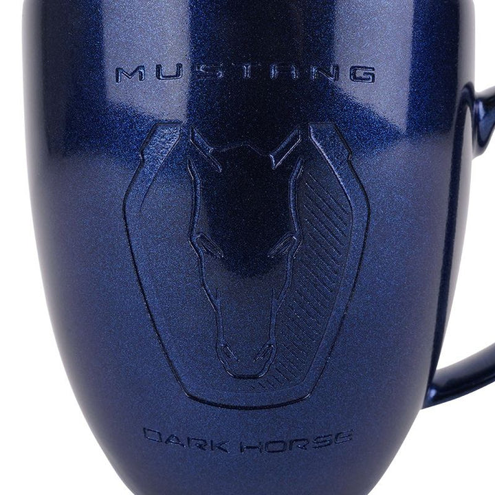 Ford Mustang Dark Horse Tasse Dunkelblau Porzellan