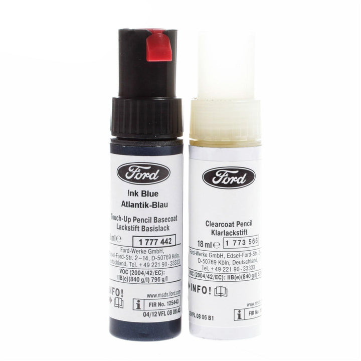 Original Lackstifte (9ml) von Ford in Atlantik-Blau 2592104 (Farbcode:3CYCWWA)