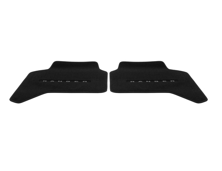 Original Ford Ranger Velours-Teppichfußmatten hinten, schwarz
