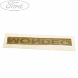 Ford Mondeo Namensschild-Emblem 