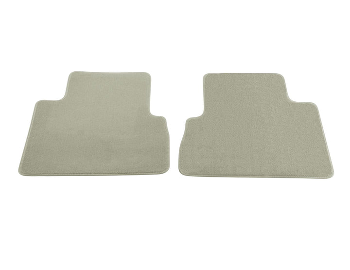 Original Ford C-MAX Velours-Teppichfußmatten hinten, grau, graues Nubuk, 2.Reihe