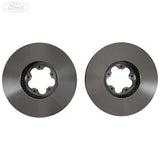Original Ford Transit Tourneo Custom Bremsscheiben belüftet vorne 2018- 2199111 - 2 Stk