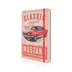 Ford Mustang Notizbuch A5 Classic Legend Rot
