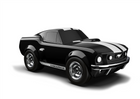 Ford Mustang Racing Car schwarz