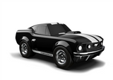 Ford Mustang Racing Car schwarz
