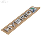 Hybrid Typenschild