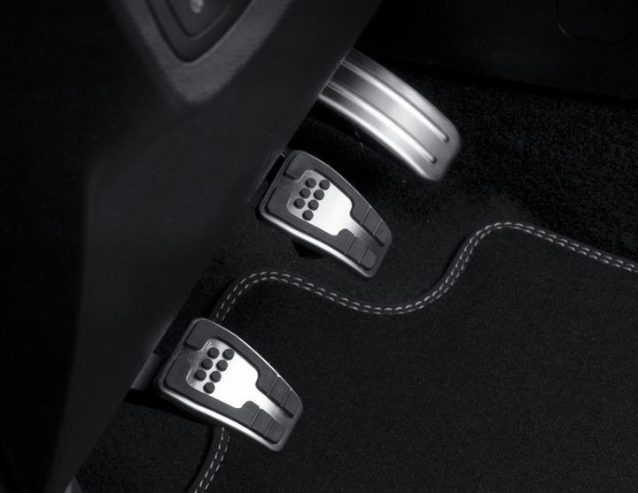 Original Ford Sport-Pedalaufsätze aus Stahl