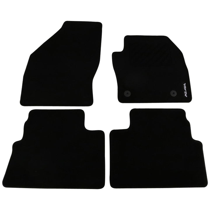 Original Ford Kuga Auto Fußmatten vorne & hinten Teppich Schwarz 2008-2012 1757395