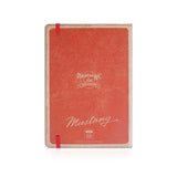 Ford Mustang Notizbuch A5 Classic Legend Rot