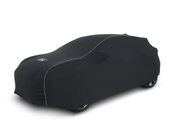 Original Ford Puma Premium Schutzabdeckung schwarz, mit weißen Nähten