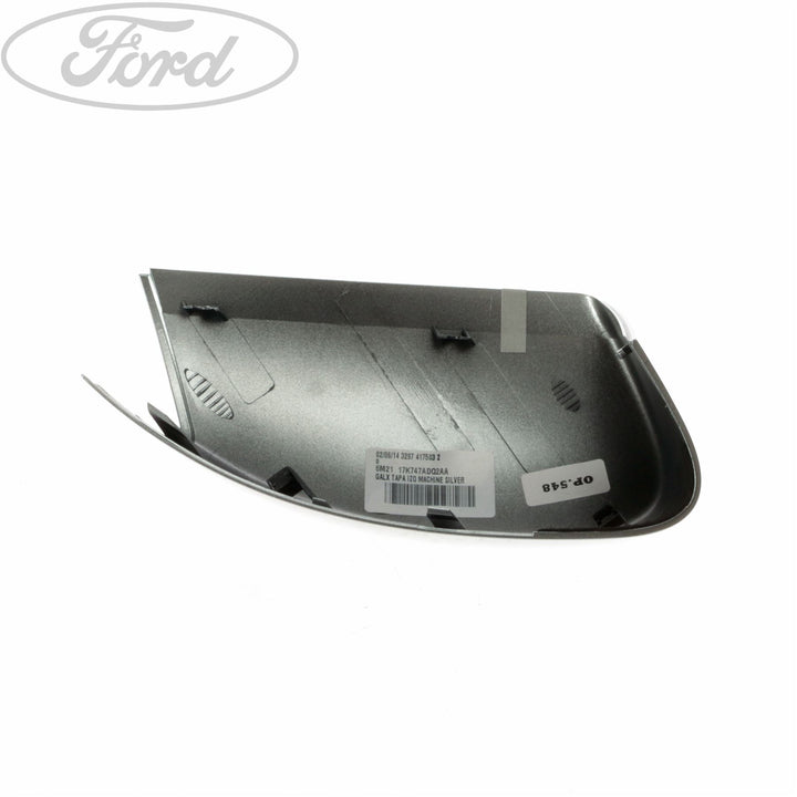 Original Ford Galaxy/S-MAX Außenspiegelgehäuse links, Kristall-Silber Metallic