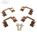 Ranger Mk4 Front Bremsbelag Anti-Rassel-Clip 2011-