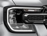 Ford Ranger Scheinwerferabdeckungs-Satz mattschwarze Einfassung 2617151