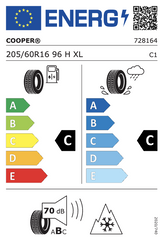 Ford Transit / Tourneo Connect (ab 10.06.2024) 16 Zoll Winterkompletträder - 205/60 R16 96 H XL -Cooper