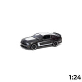 Maisto Ford Mustang Boss Modellauto Schwarz Weiß 1:24