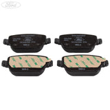 Focus Mk2 Galaxy WA6 Mondeo Mk4  S-MAX Bremsbelagsatz Hinten