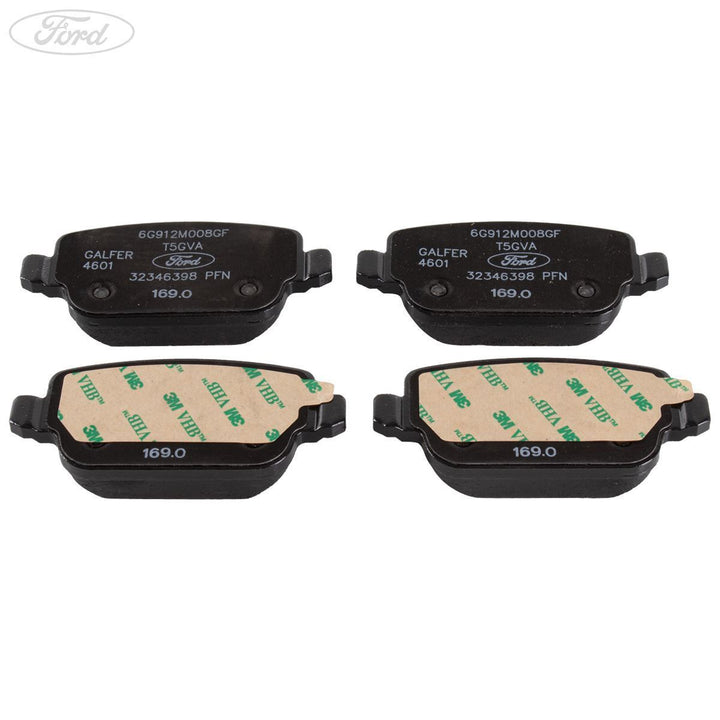 Focus Mk2 Galaxy WA6 Mondeo Mk4  S-MAX Bremsbelagsatz Hinten