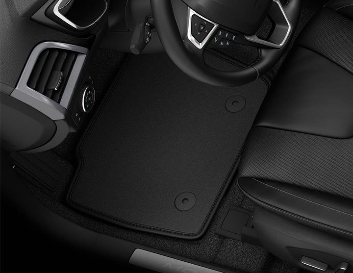 Ford Mondeo 2014-2022 Velours-Teppichfußmatten vorne & hinten, schwarz 2022431
