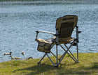 ARB* Campingstuhl mit Tragetasche, schwarz/beige