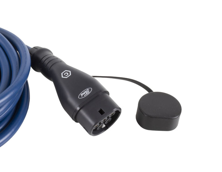 E-Ladekabel für alle öffentlichen Ladestationen, Länge: 8 m, 32 A, 3-phasig