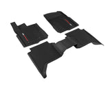 Original Ford Ranger Raptor ab 2022 Allwetterfußmatten vorne und hinten, schwarz