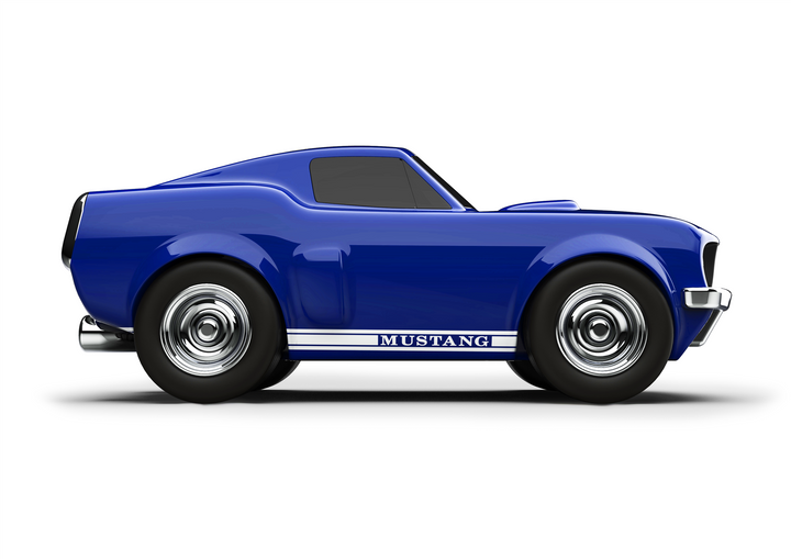 Ford Mustang Racing Car blau
