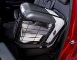 4pets®* Caree Transportbox für Katzen&Hunde, Beifahrer- oder Rücksitz, Cool Grey