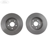 Original Ford Transit Connect Bremsscheiben hinten 280mm 5 Bolzen 1683384 - 2 Stk
