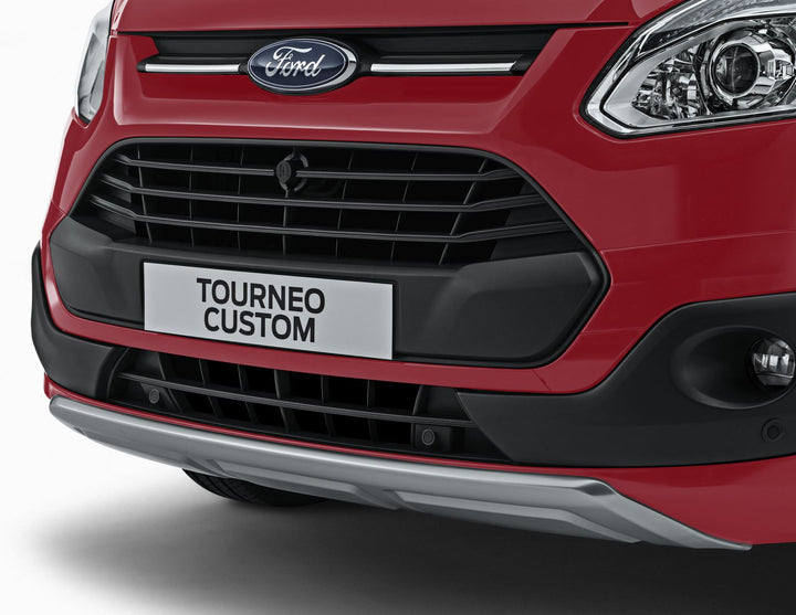Original Ford Transit/Tourneo Custom Stoßfängeraufsatz vorn silber