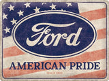 Ford Blechschild American Pride
