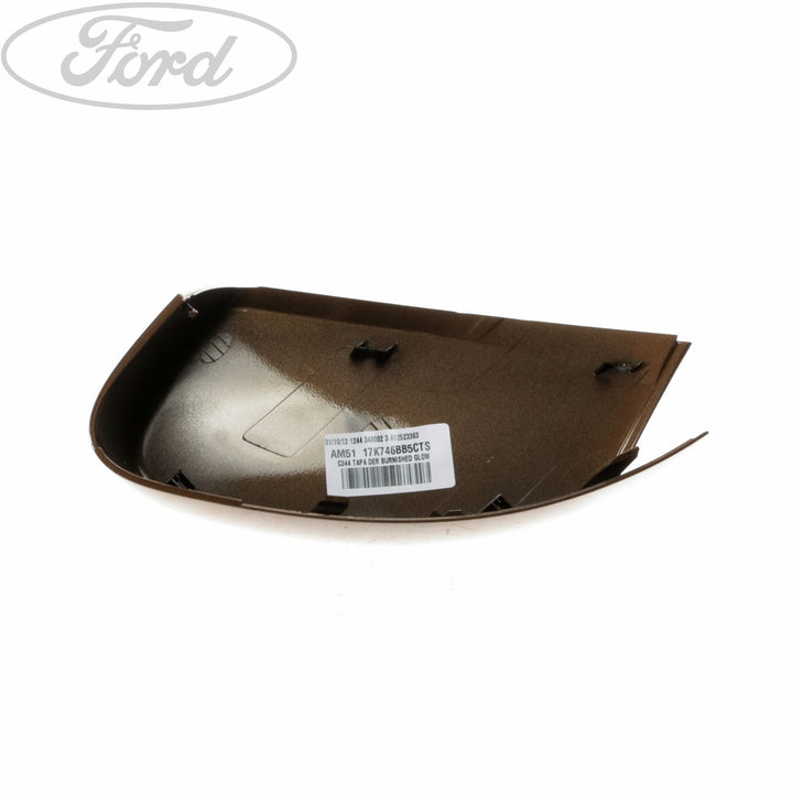 Original Ford Focus/C-MAX 2012-2015 Außenspiegelgehäuse rechts, Canyon-Braun