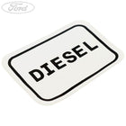 Original Ford Diesel Aufkleber 1733000