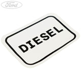 Original Ford Diesel Aufkleber 1733000