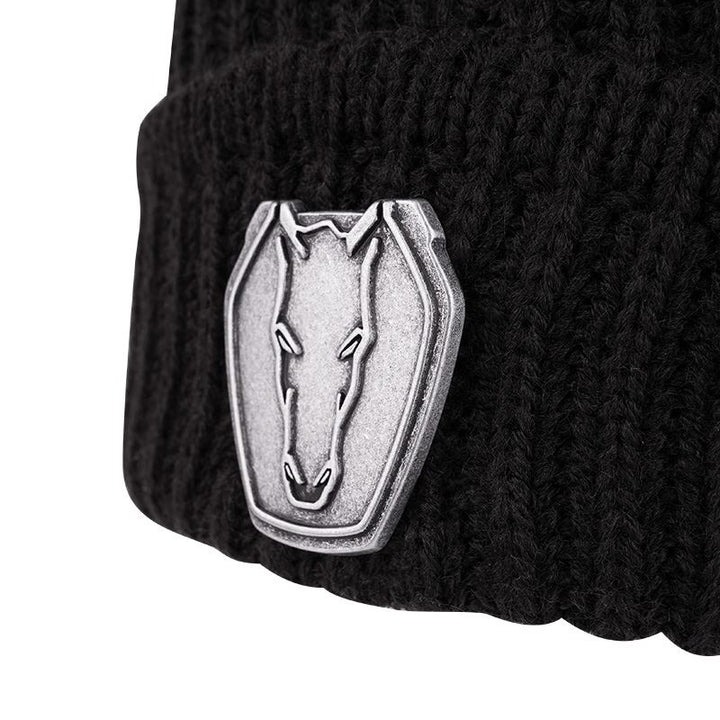 Ford Mustang Dark Horse Beanie Mütze Schwarz