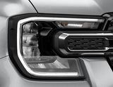Original Ford Ranger Scheinwerferabdeckungs-Satz mattschwarze Einfassung
