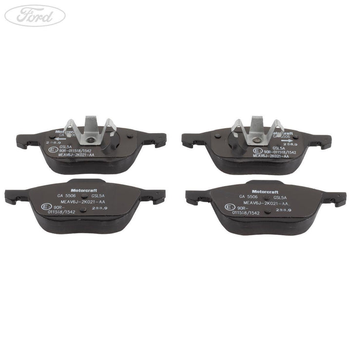 Ford Ecosport ab 2017 Motorcraft Brembsbeläge vorne 2492033